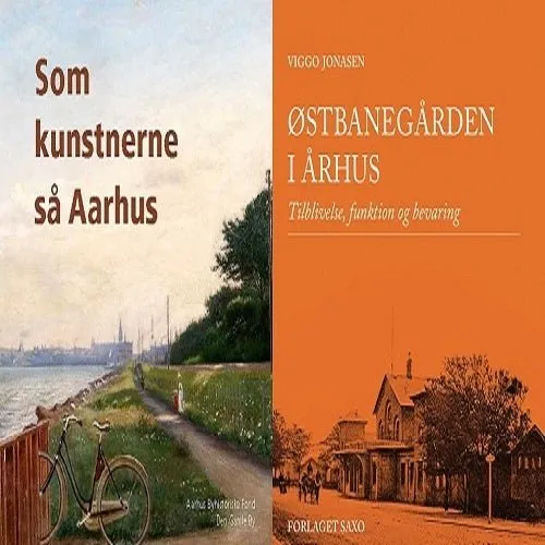 Aarhus Byhistoriske Fond: Bogpakke med 2 historiske bøger
