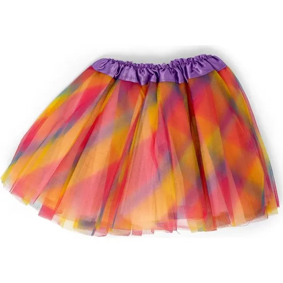 MaMaMeMo Tylskørt - Regnbue, 27 cm (2–6 år)