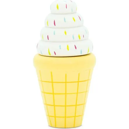 Mamamemo Vaffelis i træ 11 cm – Chokolade