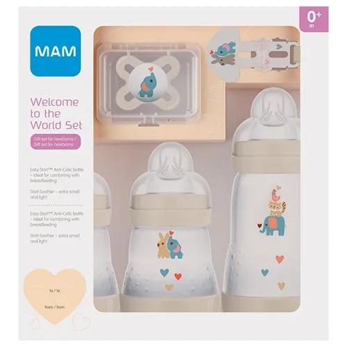 MAM Welcome to the World gaveæske Ivory (1 sæt)