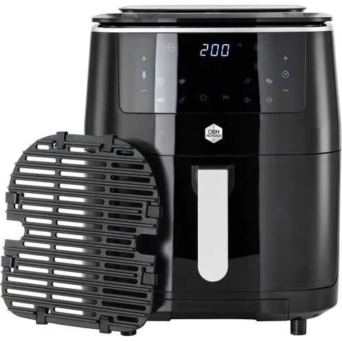 OBH Nordica Easy Fry & Grill Steam 3-i-1 XXL 6,5 L, sort