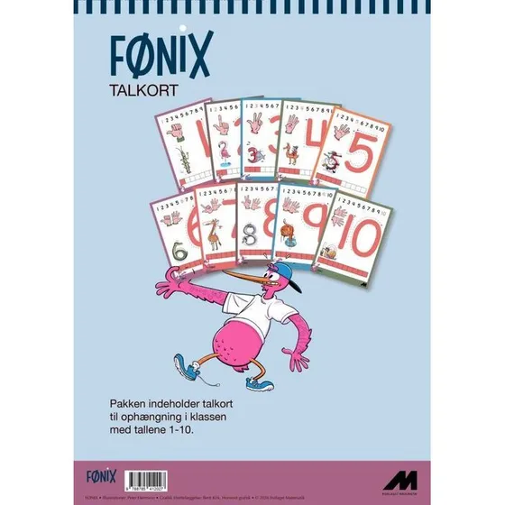 FØNIX Talkort til ophængning - 10 stk. A4-format