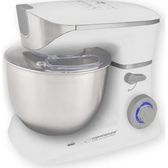 Esperanza Foodprocessor EKM025, 1000 W — Hvid