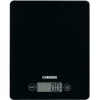 MELISSA Digital køkkenvægt 5 kg – Hærdet glas, sort