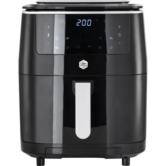 OBH Nordica Easy Fry 3-i-1 Steam XXL 6,5 L airfryer, sort