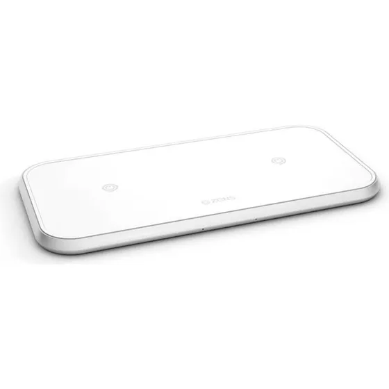 ZENS Dual Fast Trådløs Oplader 20W – Hvid