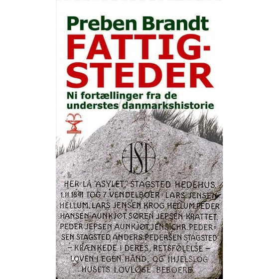 Fattigsteder af Preben Brandt - Bog