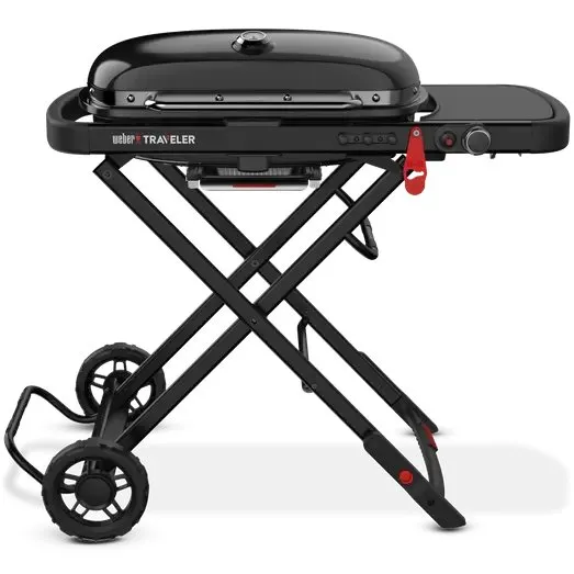 Weber Traveler Stealth Edition gasgrill