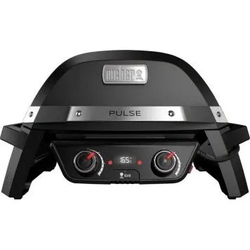 Weber Pulse 2000 elgrill, sort