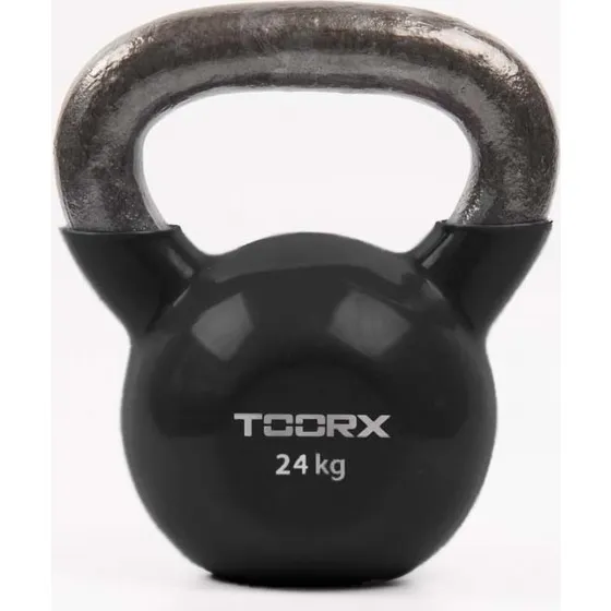 Toorx Vinyl Kettlebell 24 kg  farvekodet styrketrning