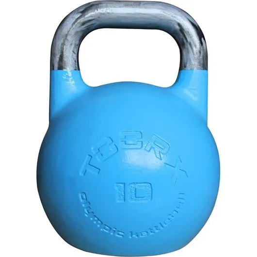 Toorx Olympisk Kettlebell 10 kg lyseblå