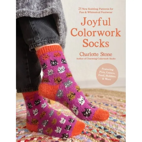 Charlotte Stone: Joyful Colorwork Socks