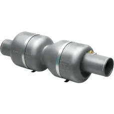 Vetus Lyddæmper MV125, 125 mm med kontraklap