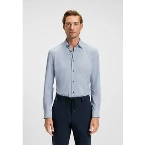 BOSS P-ROAN Kent C1-233 skjorte - lyseblå