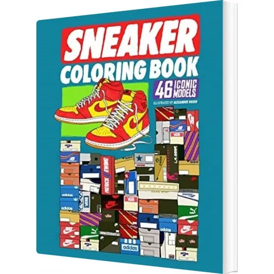 Alexander Rosso: Sneaker Coloring Book