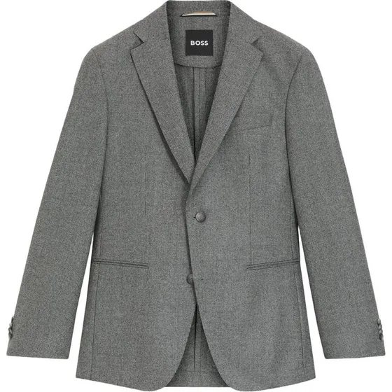 BOSS C-Huge-251 slim fit blazer - sølv