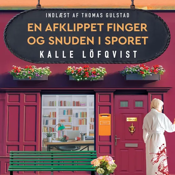 En afklippet finger og snuden i sporet - Lydbog
