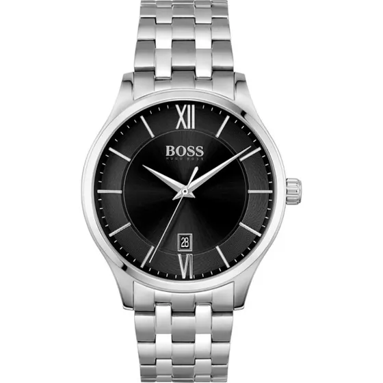 Hugo Boss 1513896 herreur, sort skive Ø41 mm