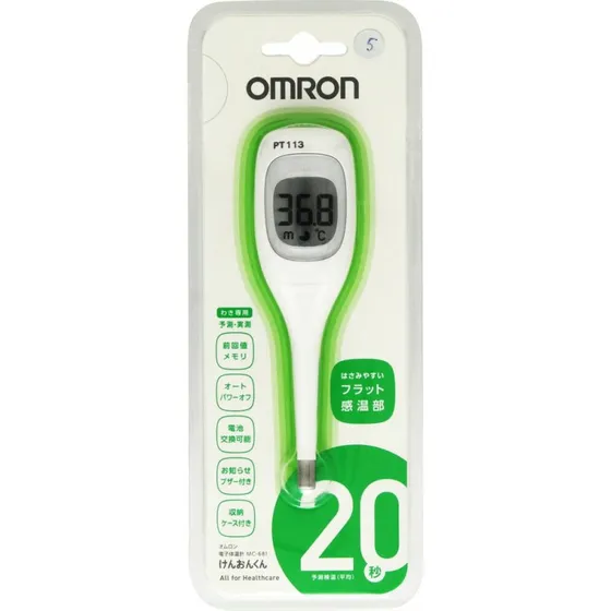 OMRON Ken-on-kun MC-681 elektronisk termometer