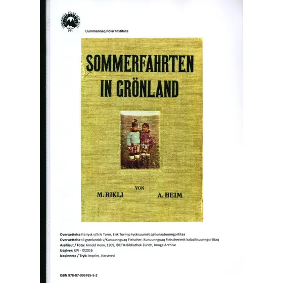 Sommerrejser i Grønland - Arnold Heim