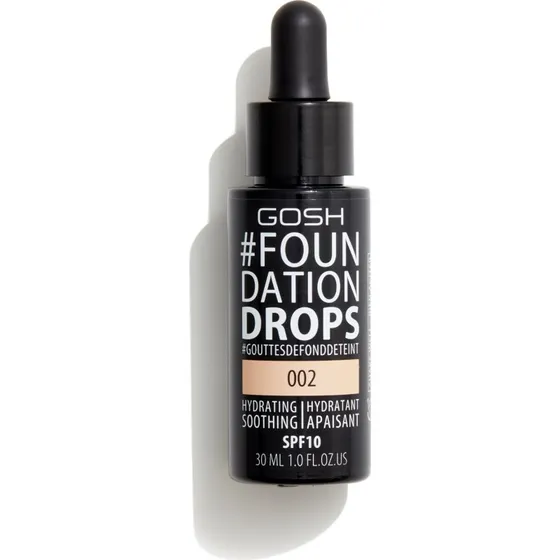 GOSH Foundation Drops SPF10 30 ml – 002 Ivory