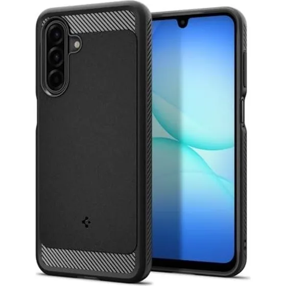 Spigen Rugged Armor Cover til Samsung Galaxy A17/A17 5G - Sort
