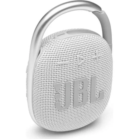 JBL Clip 4 Bluetooth-højttaler - Hvid