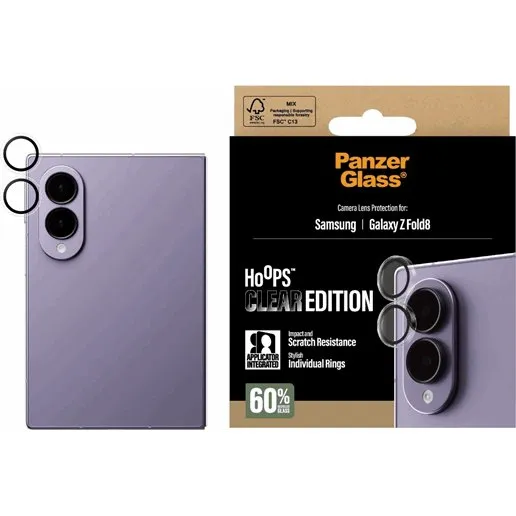 PanzerGlass Hoops Kamera-linsebeskytter til Samsung Galaxy Z Fold8