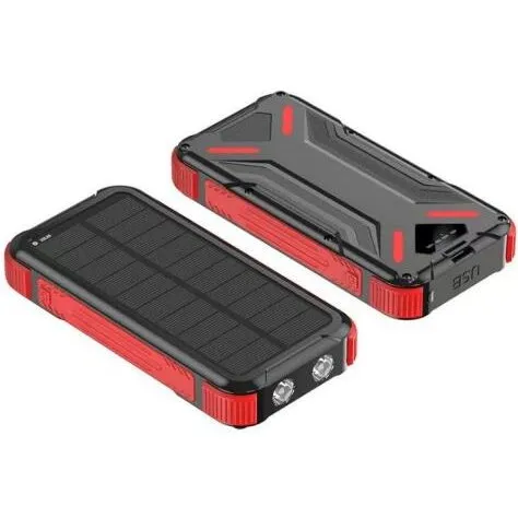 Noname Outdoor Powerbank 20.000 mAh med solpanel