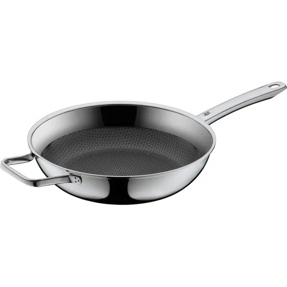 WMF 1756486411 Profi Resist Sauterpande/Wok 28 cm, Rustfrit stål