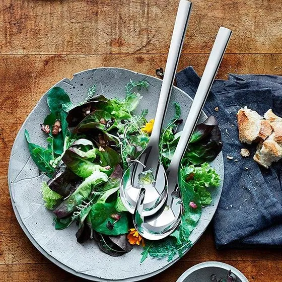 WMF Nuova salatbestik 2 dele, 30 cm - 18/10 rustfrit stål