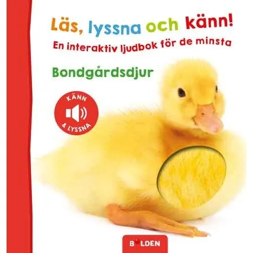 Forlaget Bolden: Läs, Lyssna Och Känn! Bondgårdsdjur