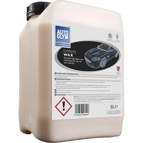 AUTOGLYM Express Wax 5 L (flydende carnaubavoks)