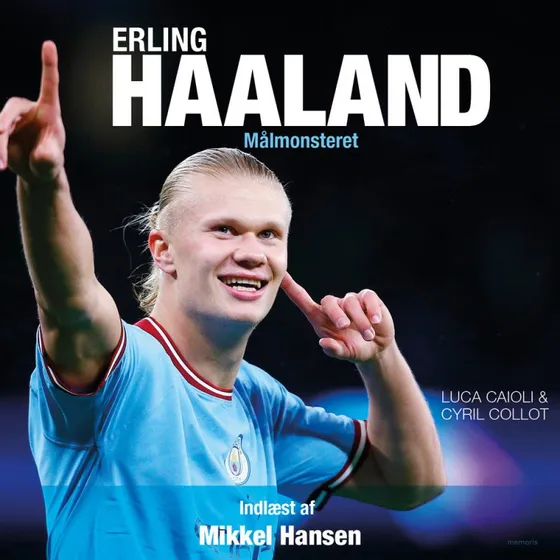 Erling Haaland - Lydbog af Luca Caioli og Cyril Collot