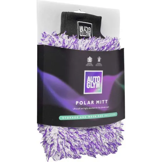 Autoglym Polar Mikrofiber Vaskehandske 420 g/m²