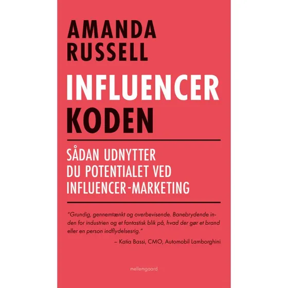 Influencer-koden af Amanda Russell - Bog