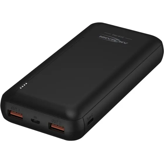 Ansmann 20Ah Powerbank 3 porte USB-C Quick Charge