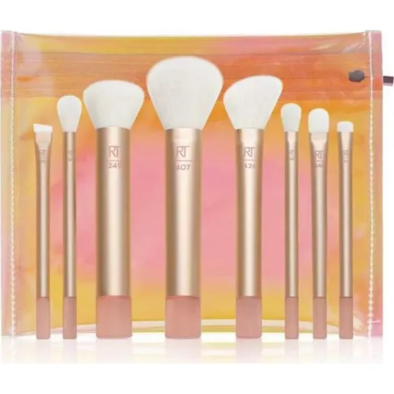 Real Techniques The Wanderer Travel Brush Kit - 8 mini-børster