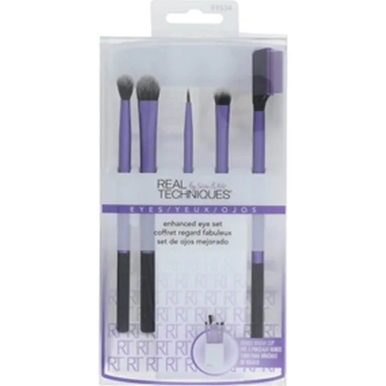 Real Techniques Everyday Eye Essential Set – 5 dele (lilla)