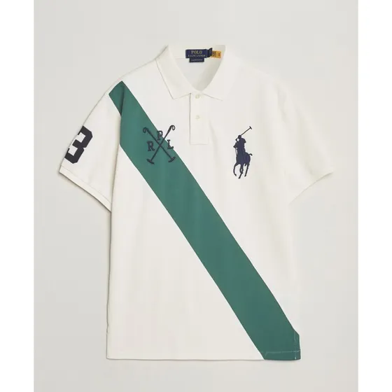 Ralph Lauren Custom Slim Fit Big Pony mesh polo, grøn