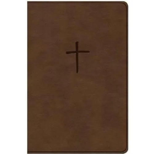Holman CSB Compact Bible, Brown Leathertouch Value Edition
