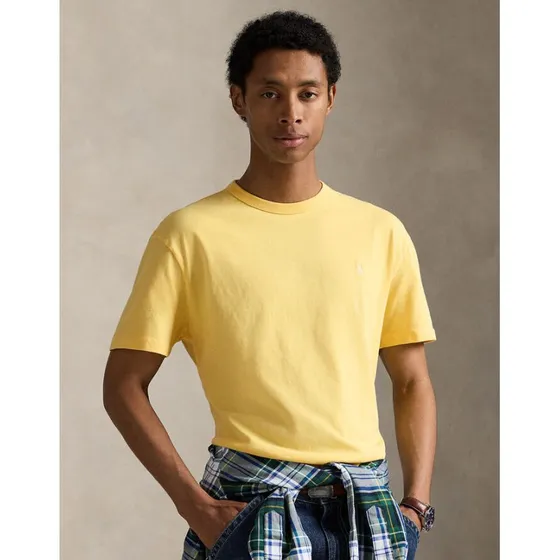 Polo Ralph Lauren Classic Fit Jersey Crewneck T-shirt - Wicket Yellow
