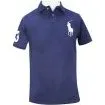 Ralph Lauren Custom Slim Fit Big Pony Mesh Polo - Newport Navy