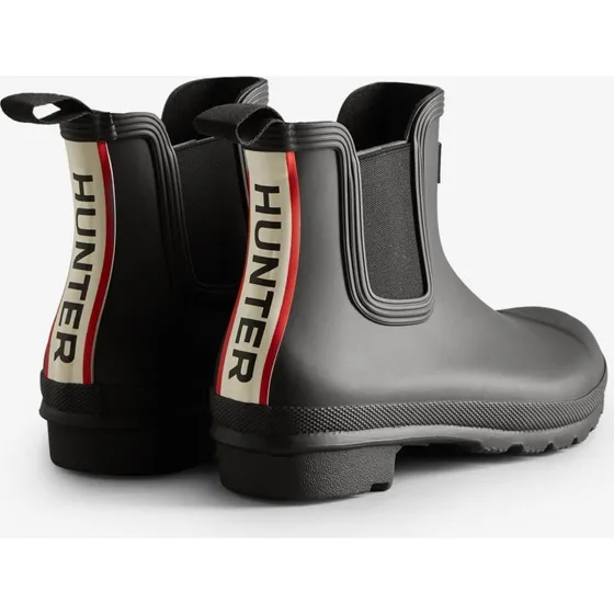 Hunter Original Chelsea Tri-Colour Støvler – Sort