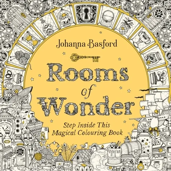 Johanna Basford - Rooms of Wonder Farvebog