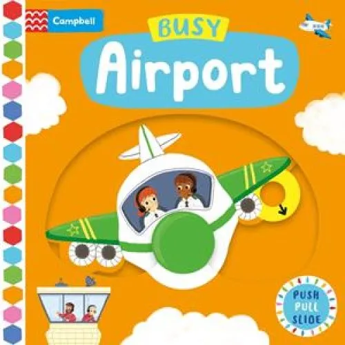Campbell Books: Busy Airport - Interaktivt Board Book