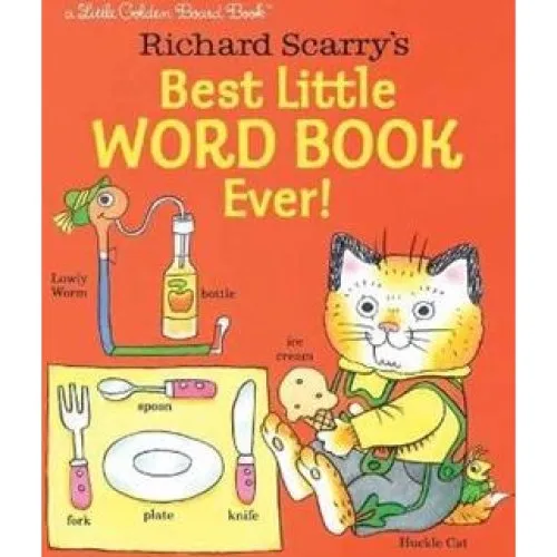 Richard Scarry's Best Little Word Book Ever! - Børnebog