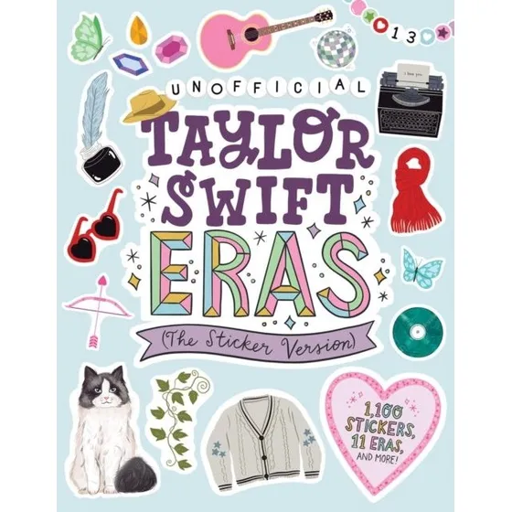 Taylor Swift Eras Sticker Book - 1.100+ klistermærker