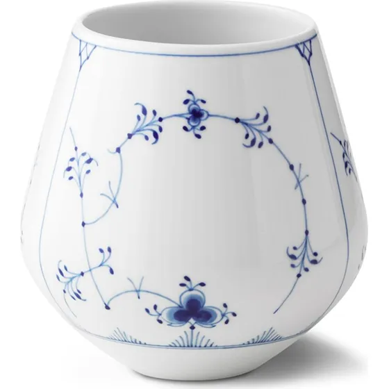 Royal Copenhagen Musselmalet Riflet 15 cm vase