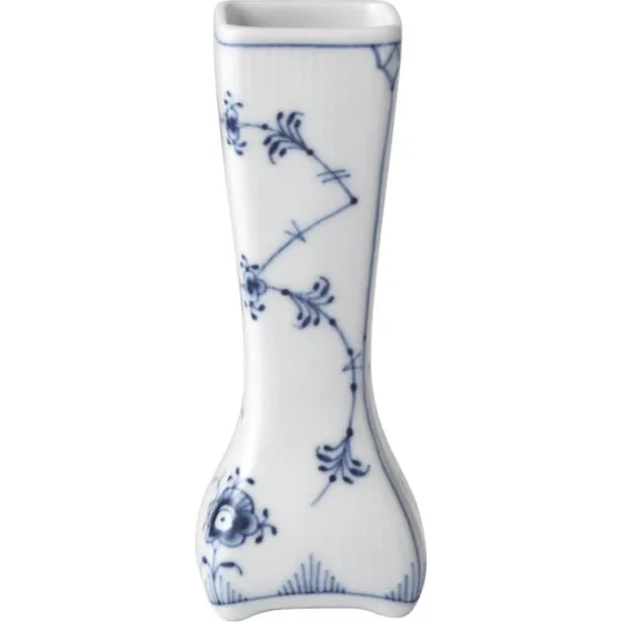 Royal Copenhagen Musselmalet Riflet Vase 12 cm